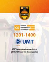 UMT Ranked Among World’s Top Universities in QS Rankings 2027